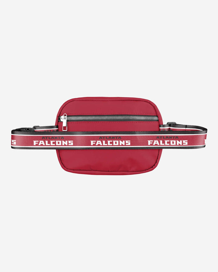 Atlanta Falcons Team Wordmark Crossbody Belt Bag FOCO - FOCO.com