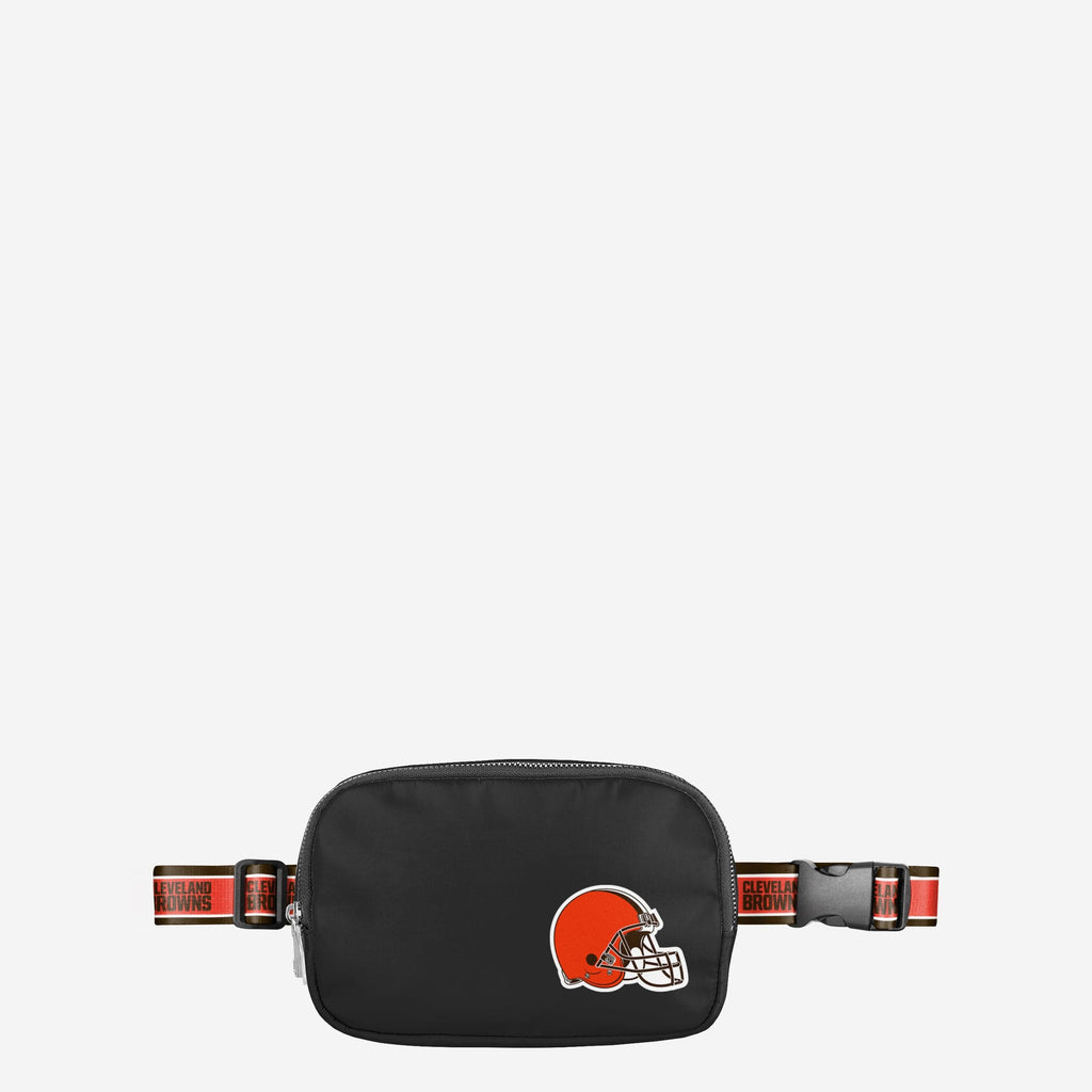 Cleveland Browns Team Wordmark Crossbody Belt Bag FOCO - FOCO.com