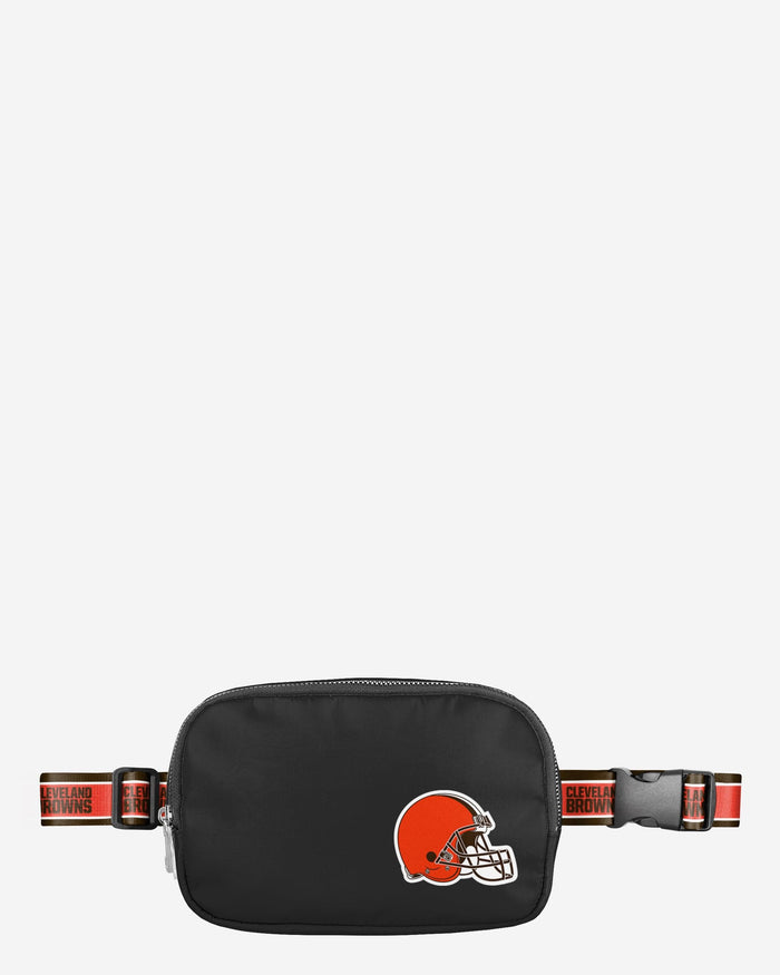 Cleveland Browns Team Wordmark Crossbody Belt Bag FOCO - FOCO.com