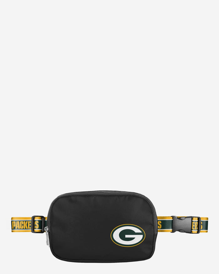 Green Bay Packers Team Wordmark Crossbody Belt Bag FOCO - FOCO.com