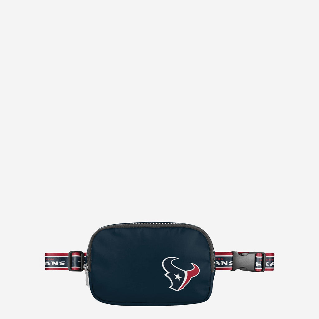 Houston Texans Team Wordmark Crossbody Belt Bag FOCO - FOCO.com
