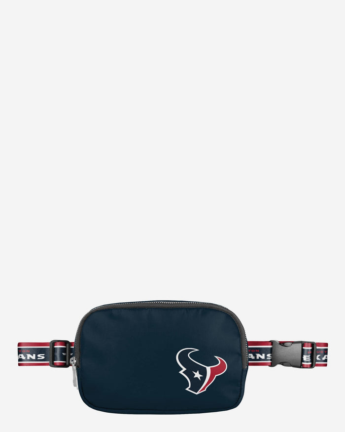 Houston Texans Team Wordmark Crossbody Belt Bag FOCO - FOCO.com