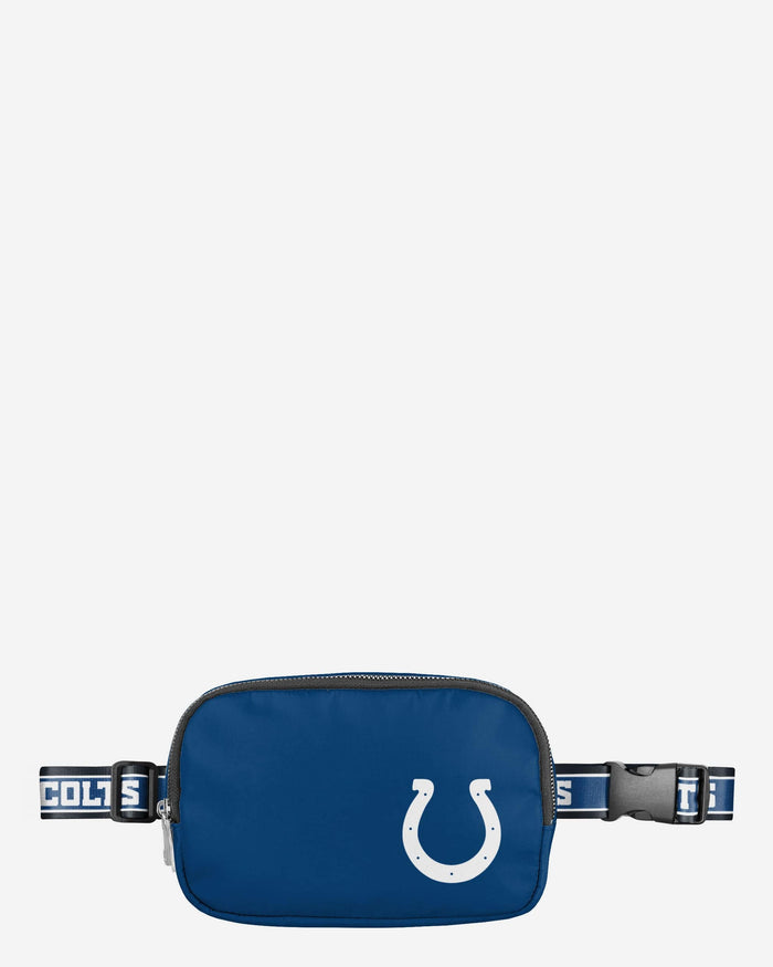Indianapolis Colts Team Wordmark Crossbody Belt Bag FOCO - FOCO.com