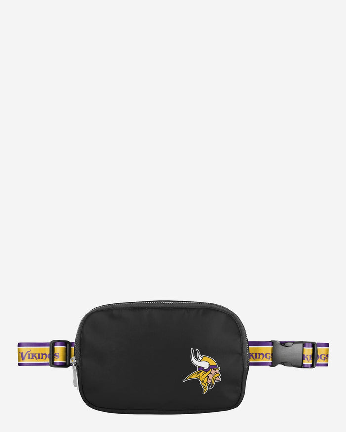 Minnesota Vikings Team Wordmark Crossbody Belt Bag FOCO - FOCO.com