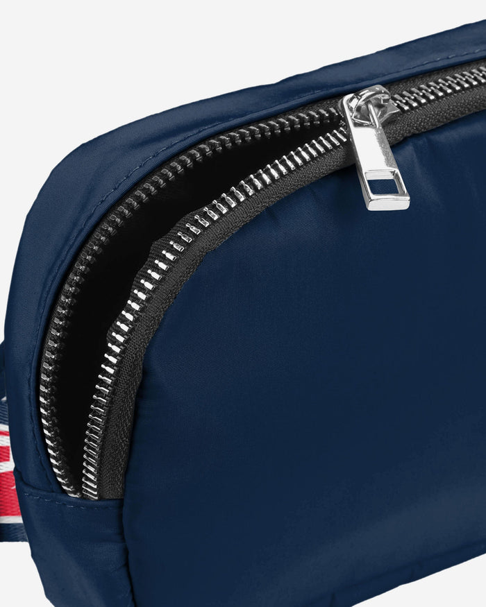 New England Patriots Team Wordmark Crossbody Belt Bag FOCO - FOCO.com