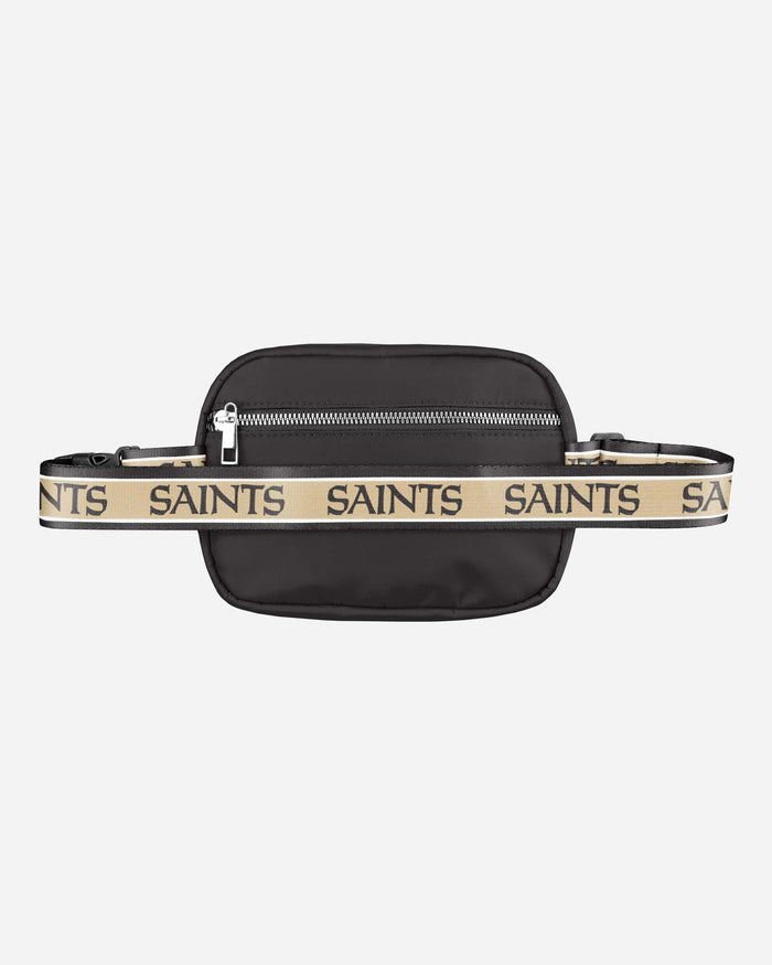 New Orleans Saints Team Wordmark Crossbody Belt Bag FOCO - FOCO.com