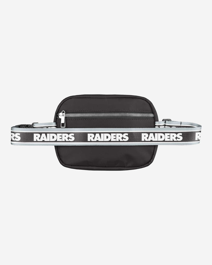 Las Vegas Raiders Team Wordmark Crossbody Belt Bag FOCO - FOCO.com