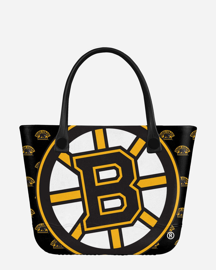 Boston Bruins Big Logo Mini Print Tailgate Tote Bag FOCO - FOCO.com