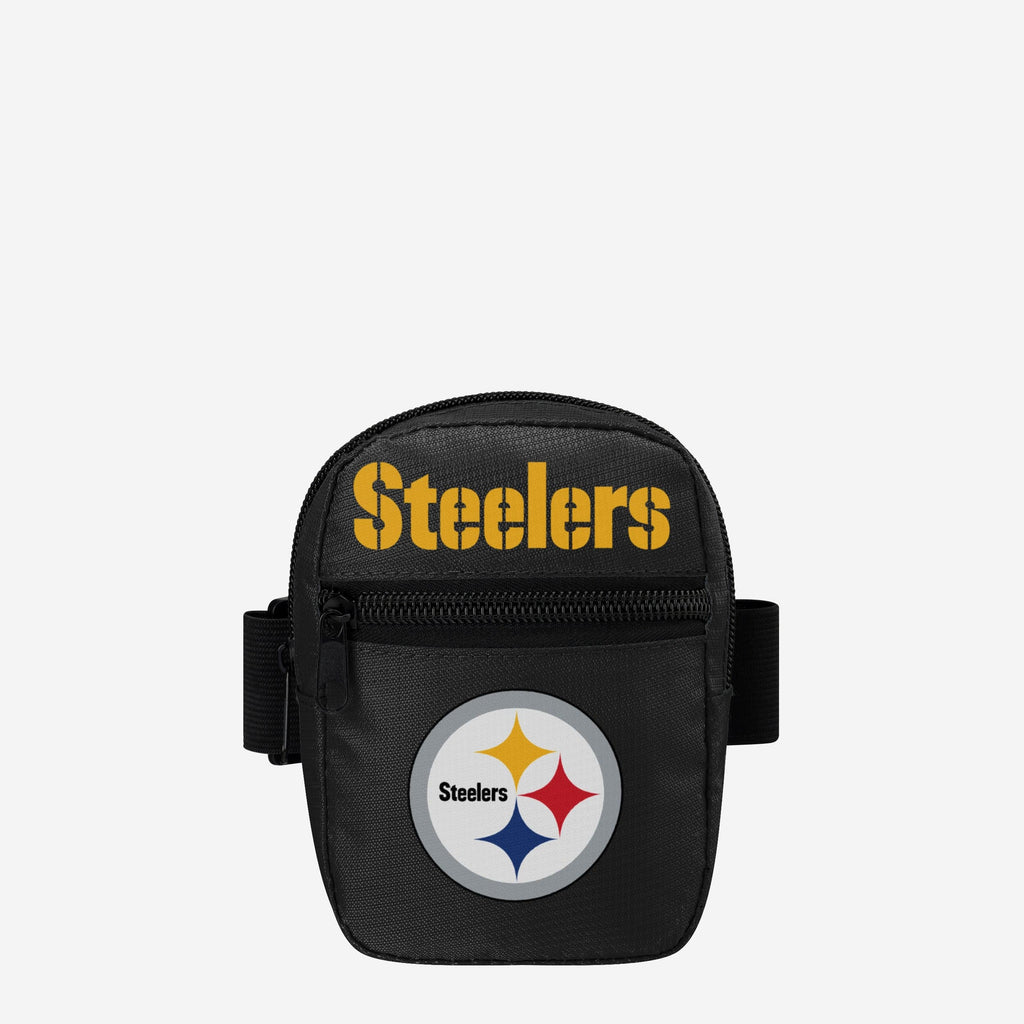 Pittsburgh Steelers Primary Logo Tumbler Fanny Pack FOCO - FOCO.com