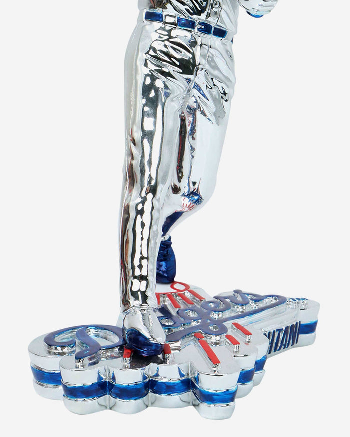 Shohei Ohtani Los Angeles Dodgers 12 in Electroplated Bobblehead FOCO - FOCO.com