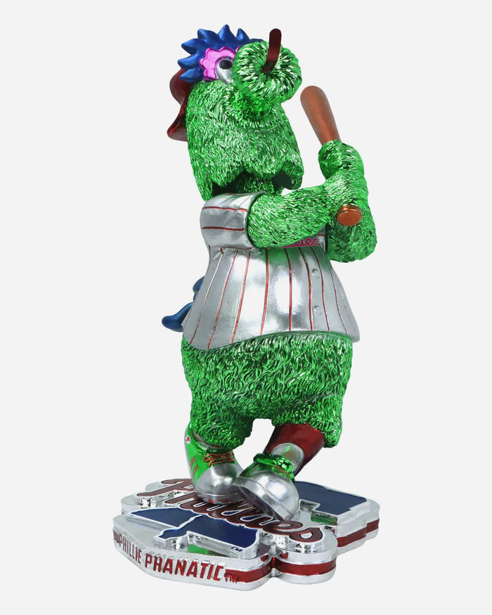 Phillie Phanatic Philadelphia Phillies 12 in Electroplated Bobblehead FOCO - FOCO.com