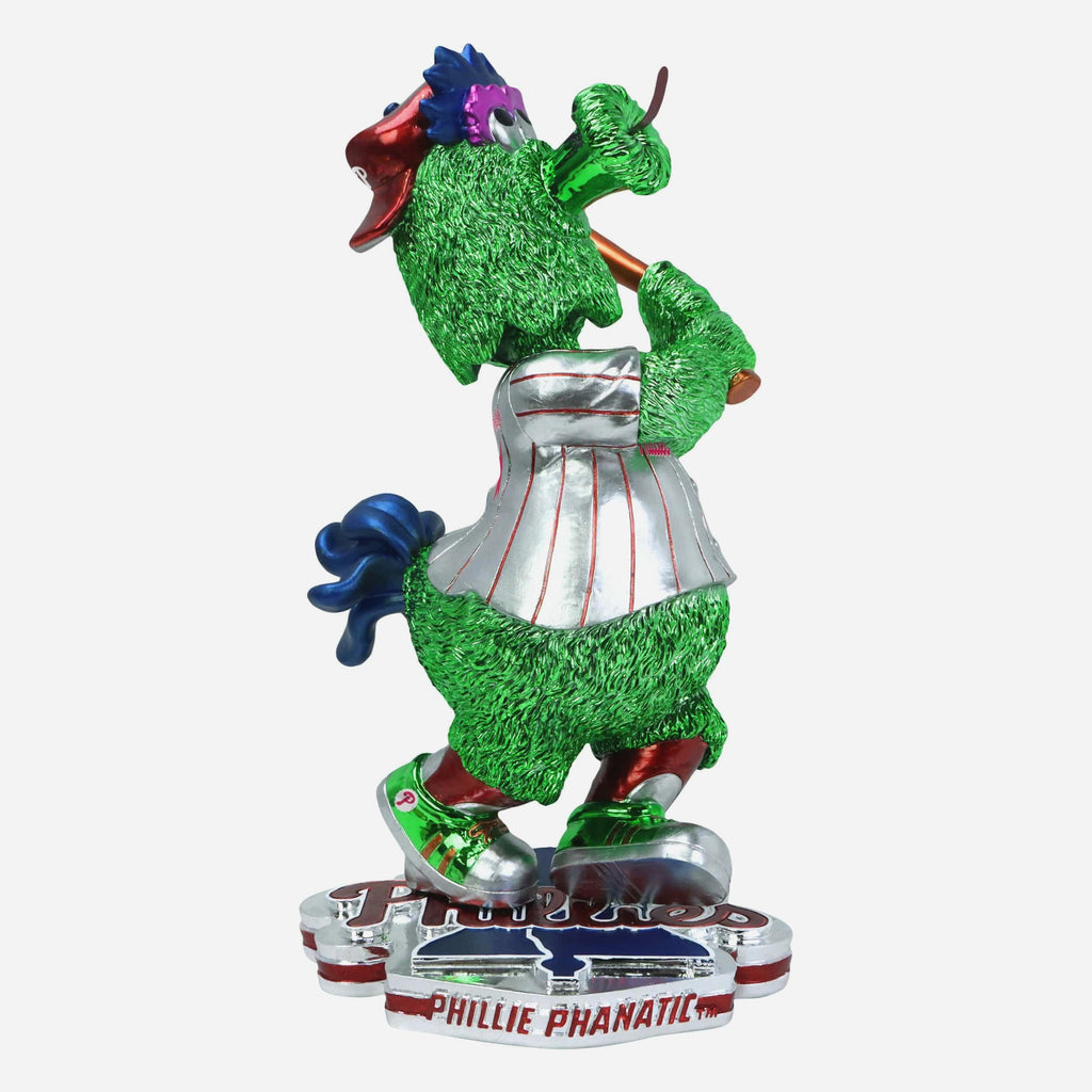 Phillie Phanatic Philadelphia Phillies 12 in Electroplated Bobblehead FOCO - FOCO.com