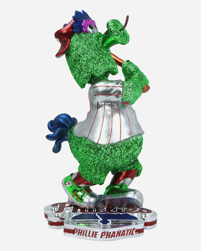 Phillie Phanatic Philadelphia Phillies 12 in Electroplated Bobblehead FOCO - FOCO.com