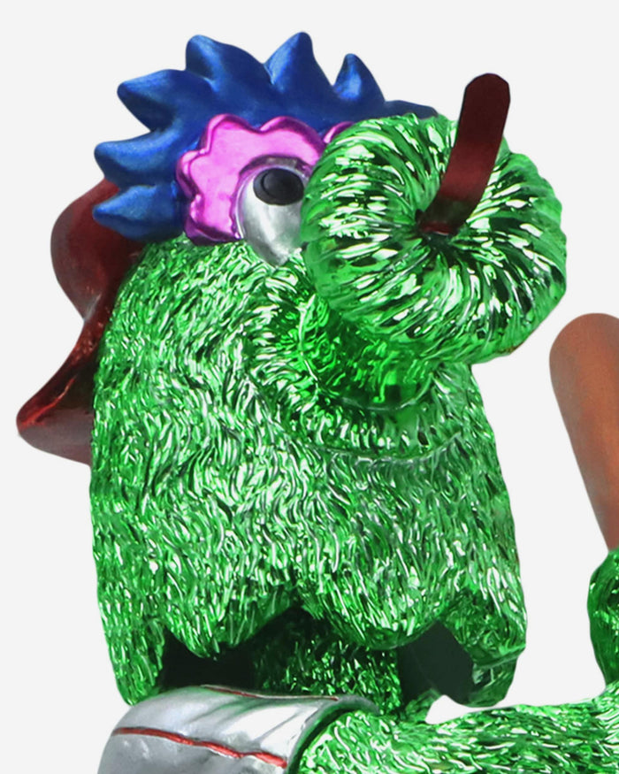 Phillie Phanatic Philadelphia Phillies 12 in Electroplated Bobblehead FOCO - FOCO.com
