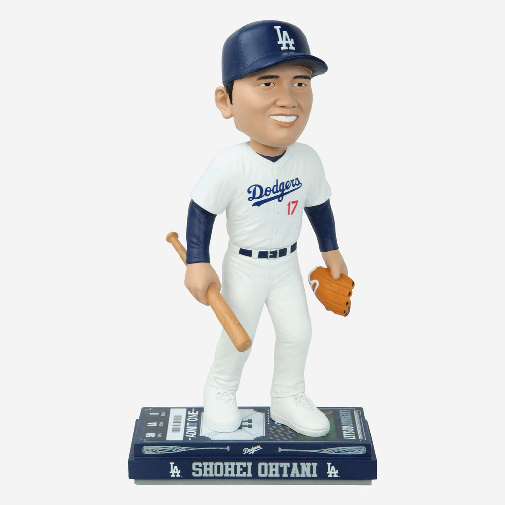 Shohei Ohtani Los Angeles Dodgers Big Ticket 18 in Bobblehead FOCO - FOCO.com