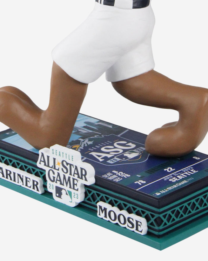 Mariner Moose Seattle Mariners 2023 MLB All-Star Big Ticket 18 in Mascot Bobblehead FOCO - FOCO.com