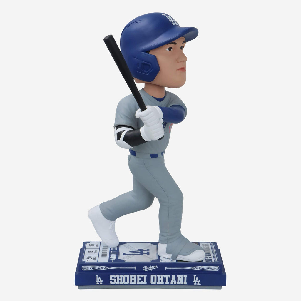 Shohei Ohtani Los Angeles Dodgers 50 Home Runs & 50 Stolen Bases 18 in Big Ticket Bobblehead FOCO - FOCO.com