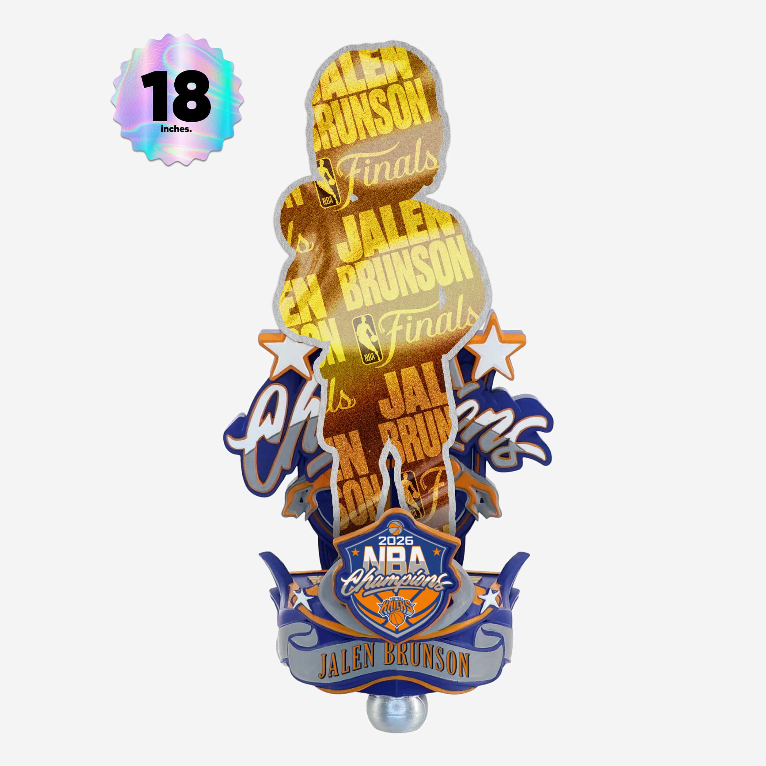 Jalen Brunson New York Knicks 2026 NBA Champions Celebration 18 in
