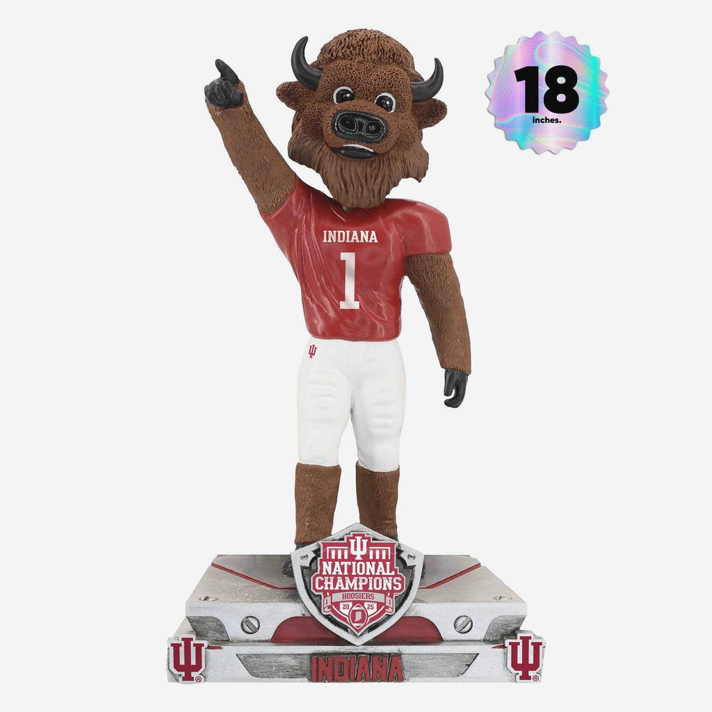 Football National Champions Mascot 18 in Bobblehead FOCO - FOCO.com