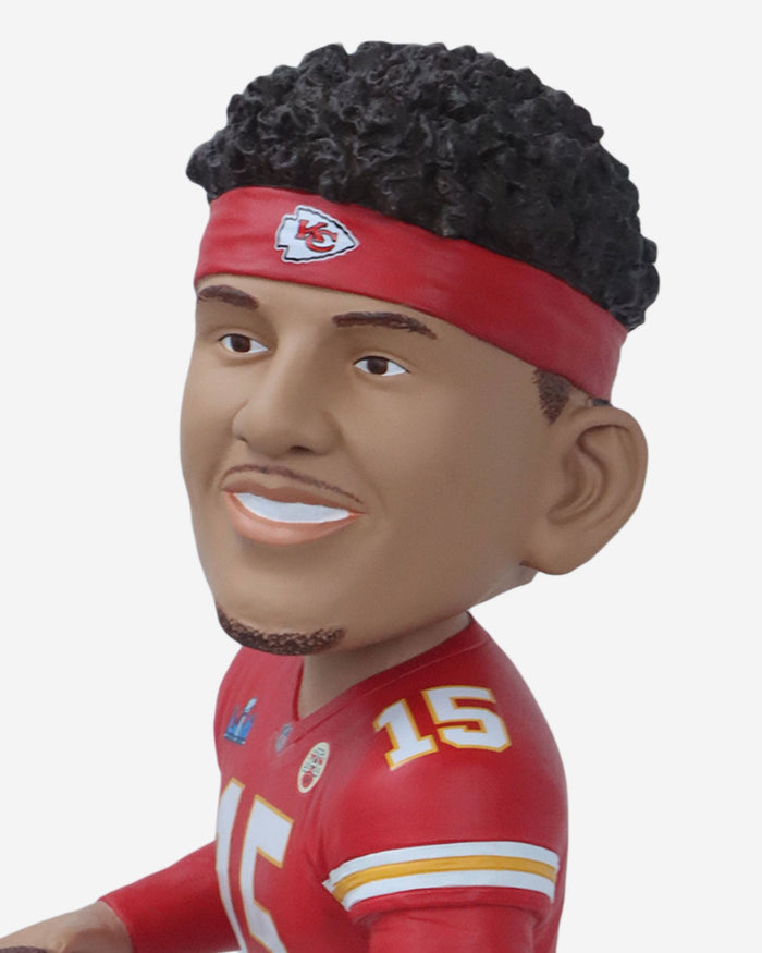 Patrick Mahomes Kansas City Chiefs Super Bowl LVIII Champions 18 in Bobblehead FOCO - FOCO.com