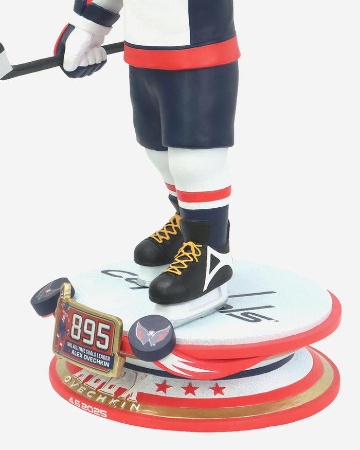Alex Ovechkin Washington Capitals NHL All-Time Goals Leader 18 in Bobblehead FOCO - FOCO.com