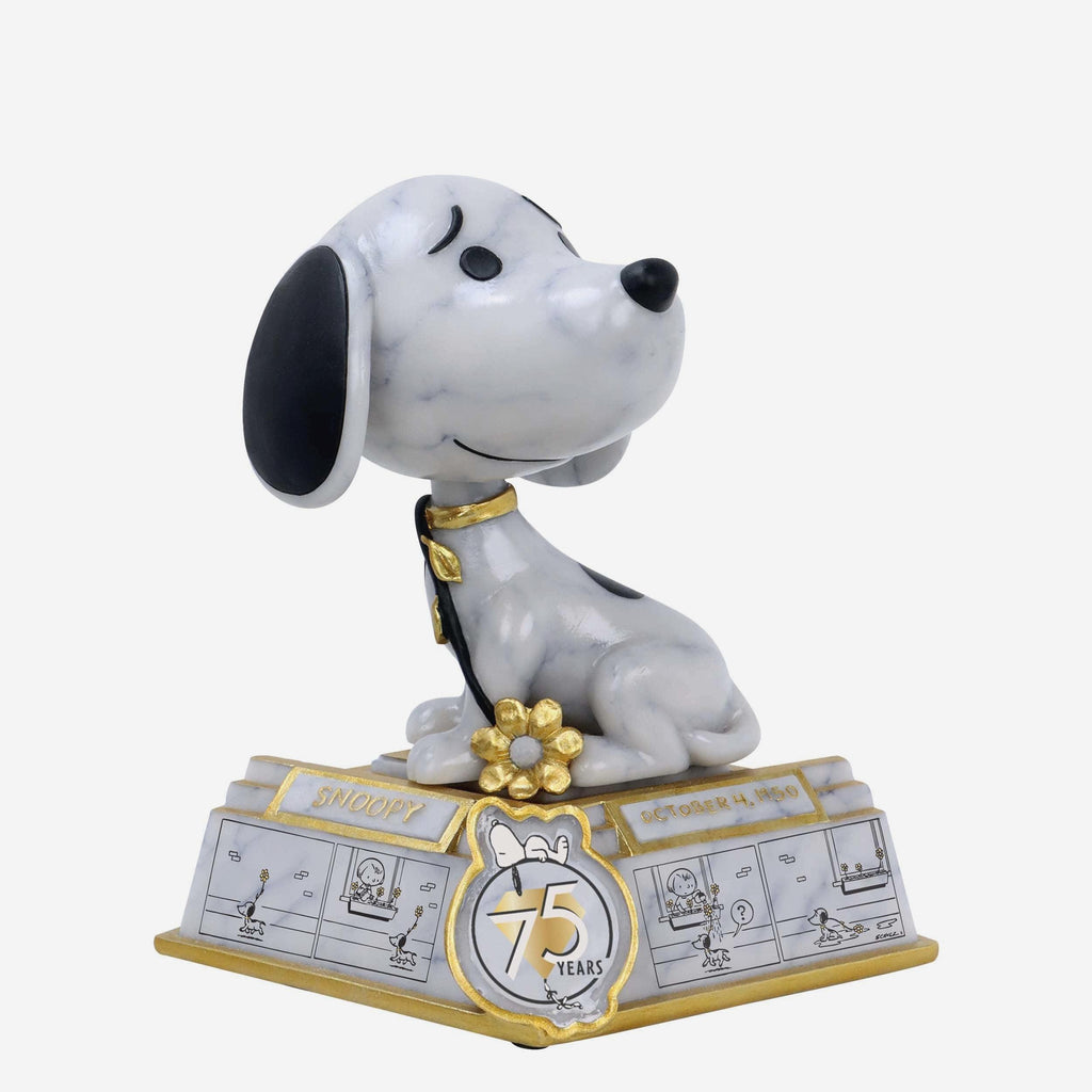 Snoopy Peanuts 75th Anniversary First Appearance Comic Strip Bobblehead FOCO - FOCO.com