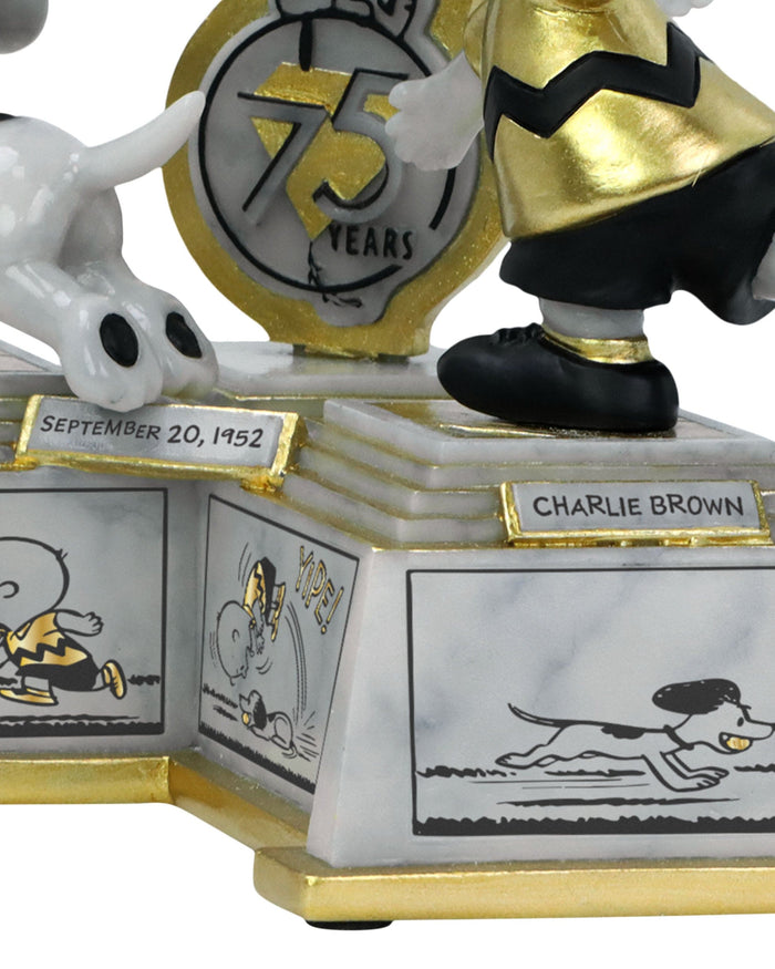 Snoopy & Charlie Brown 75 Years of Peanuts September 20th 1952 Comic Strip Bobblehead FOCO - FOCO.com