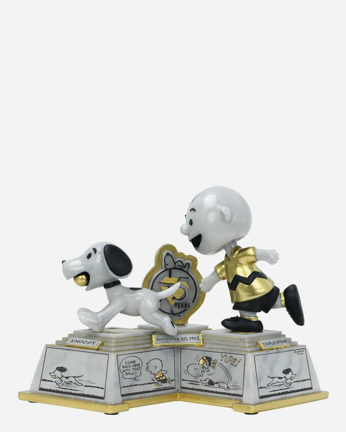 Snoopy & Charlie Brown 75 Years of Peanuts September 20th 1952 Comic Strip Bobblehead FOCO - FOCO.com