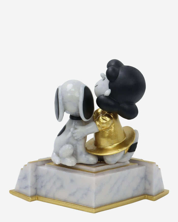 Snoopy & Lucy Peanuts 75th Anniversary First Appearance Comic Strip Bobblehead FOCO - FOCO.com