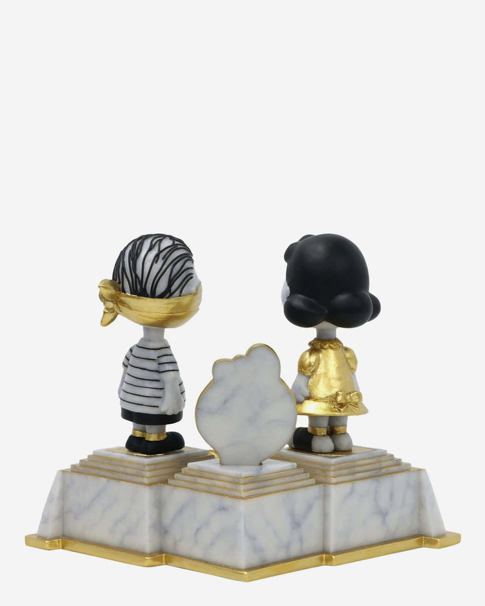 Linus Van Pelt & Lucy Van Pelt Peanuts 75th Anniversary First Appearance Comic Strip Dual Bobblehead FOCO - FOCO.com