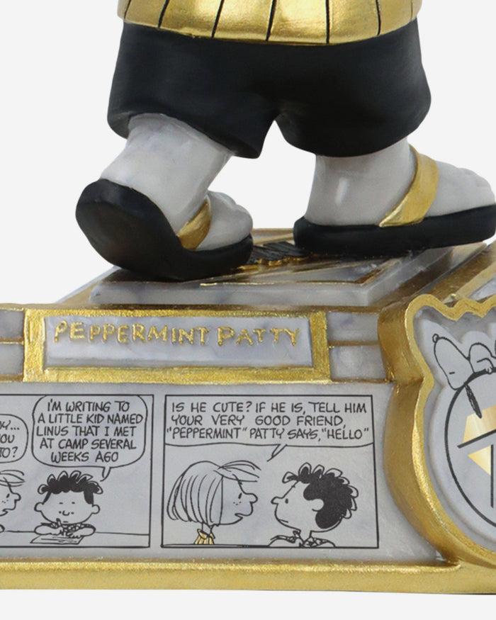 Peppermint Patty 75 Years Of Peanuts First Appearance Comic Strip Bobblehead FOCO - FOCO.com