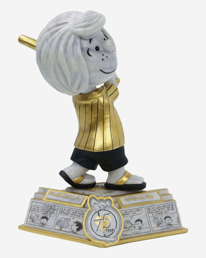 Peppermint Patty 75 Years Of Peanuts First Appearance Comic Strip Bobblehead FOCO - FOCO.com
