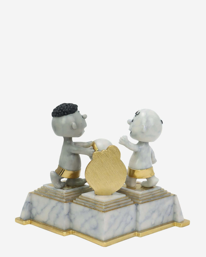 Charlie Brown & Franklin 75 Years Of Peanuts First Appearance Comic Strip Dual Bobblehead