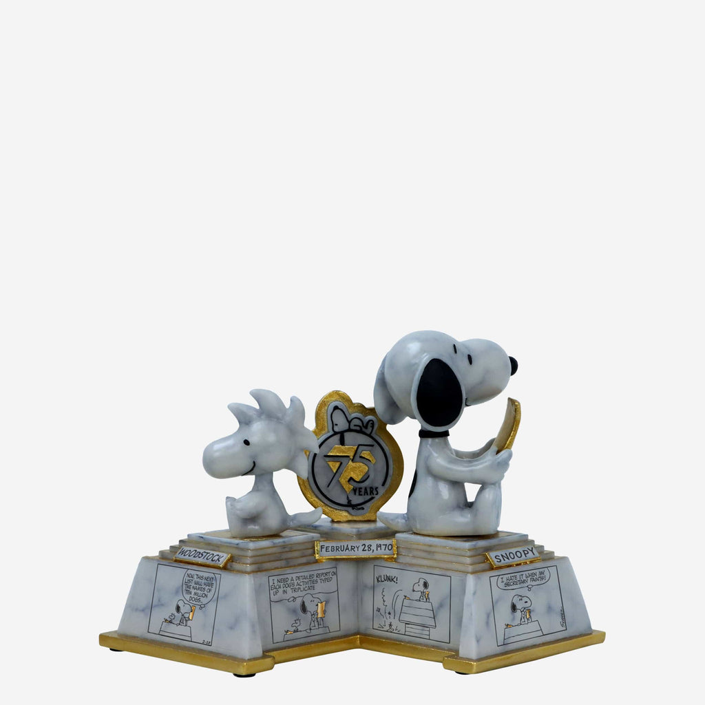 Snoopy & Woodstock Peanuts 75th Anniversary First Appearance Comic Strip Dual Bobblehead FOCO - FOCO.com