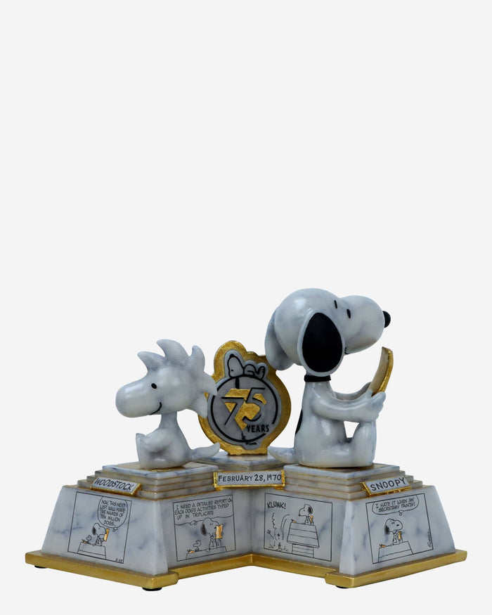 Snoopy & Woodstock Peanuts 75th Anniversary First Appearance Comic Strip Dual Bobblehead FOCO - FOCO.com