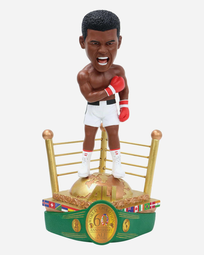 Muhammad Ali World Champion 60th Anniversary Bobblehead FOCO - FOCO.com