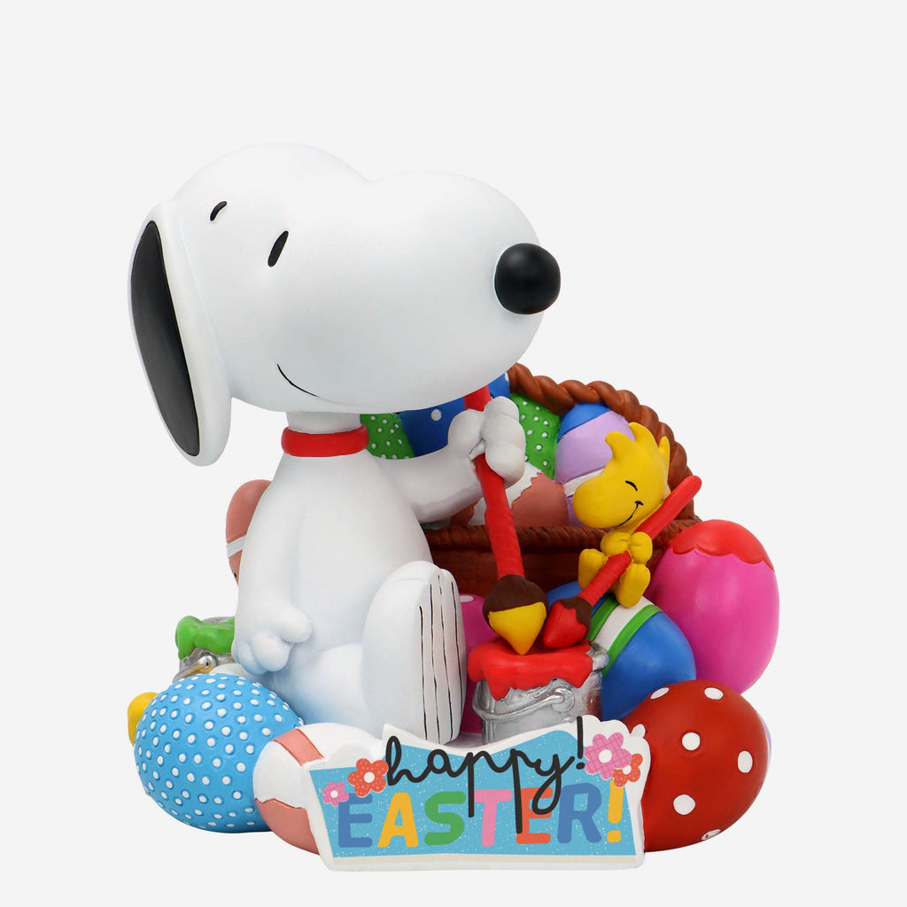 Snoopy & Woodstock Peanuts Easter Basket Bobblehead FOCO - FOCO.com