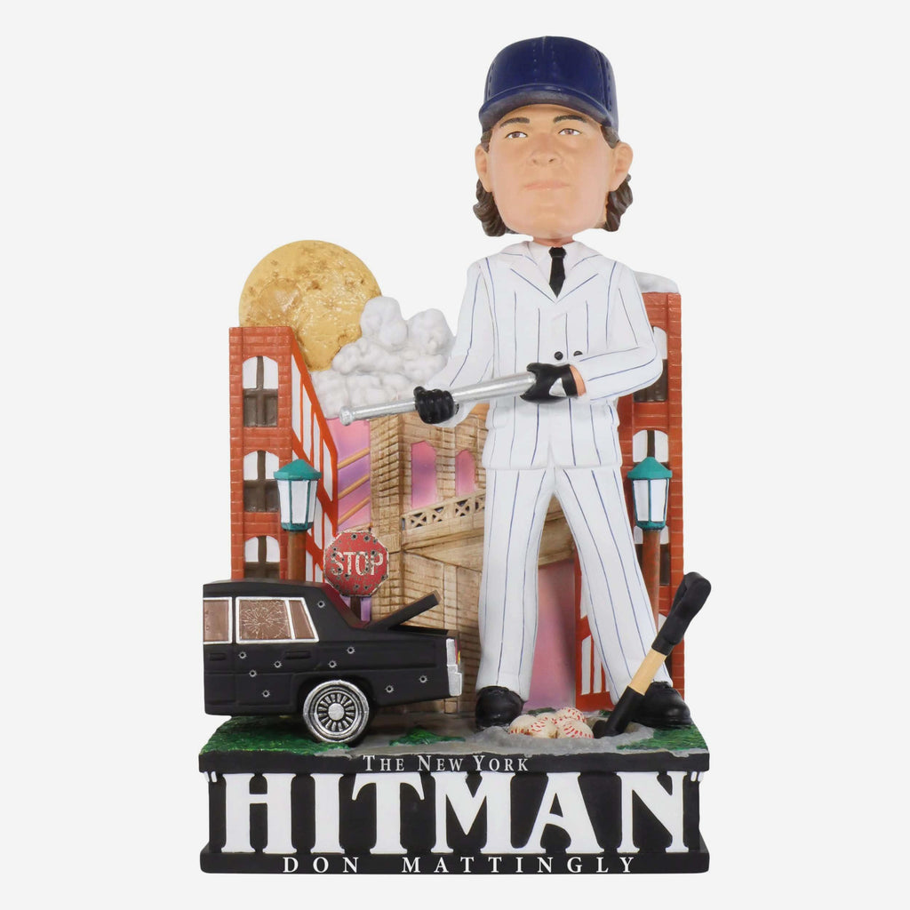 Don Mattingly The Hitman Nickname Bobblehead FOCO - FOCO.com