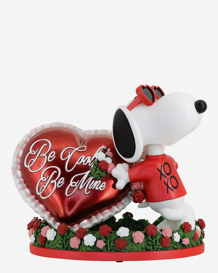 Snoopy Peanuts Be Cool Be Mine Valentines Day Bobblehead FOCO - FOCO.com