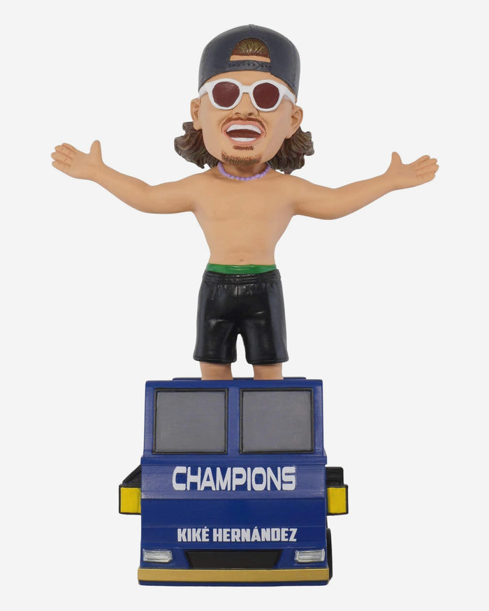 Kike Hernandez 2025 Champions Bus Bobblehead FOCO - FOCO.com