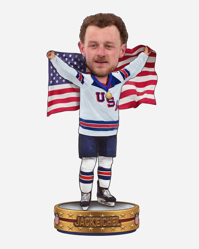 Jack Eichel Team USA American Flag Bobblehead FOCO - FOCO.com
