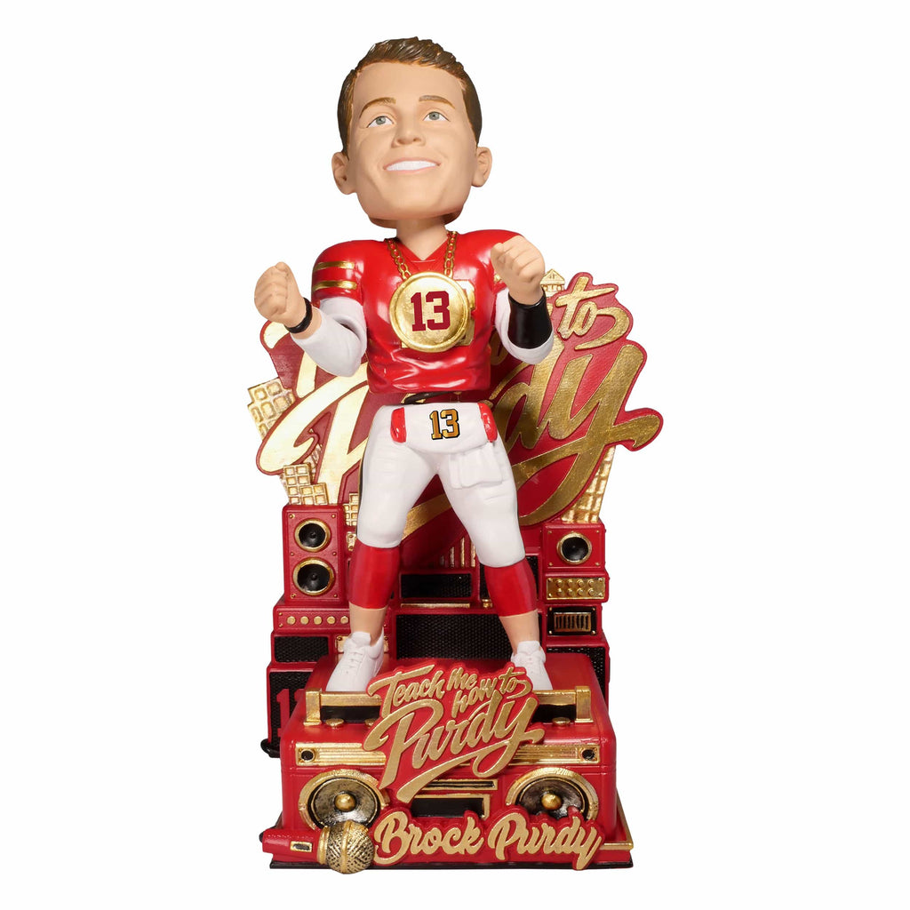 Brock Purdy Playoff Dance Bobblehead