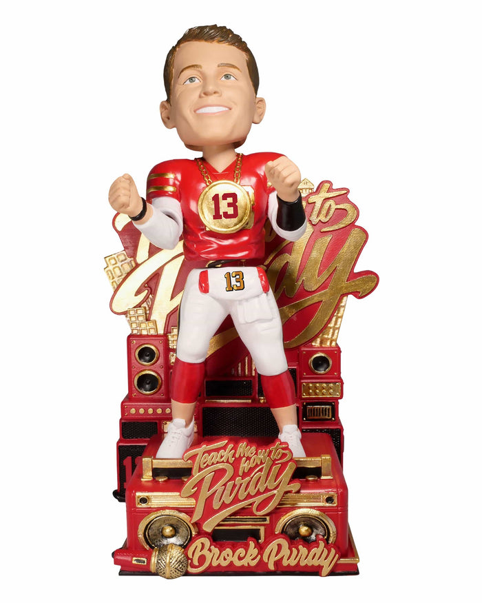 Brock Purdy Playoff Dance Bobblehead