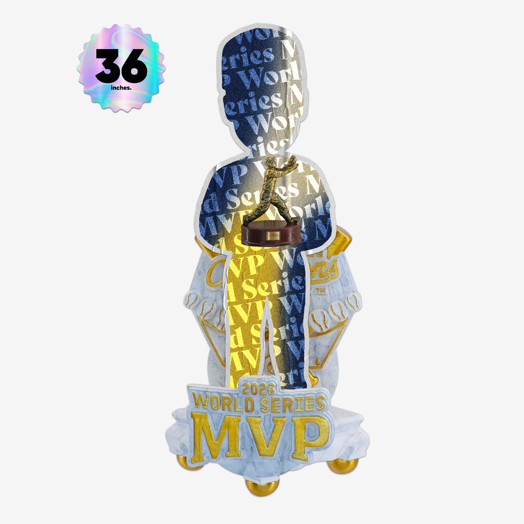 Milwaukee Brewers 2026 World Series Champions Celebration MVP 3 Ft Player Bobblehead FOCO - FOCO.com