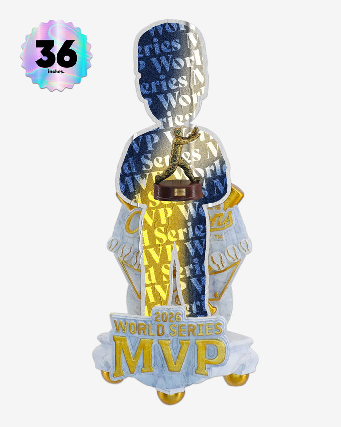 Milwaukee Brewers 2026 World Series Champions Celebration MVP 3 Ft Player Bobblehead FOCO - FOCO.com