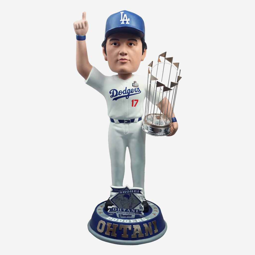 Shohei Ohtani Los Angeles Dodgers 2024 World Series Champions 3 Ft Player Bobblehead FOCO - FOCO.com