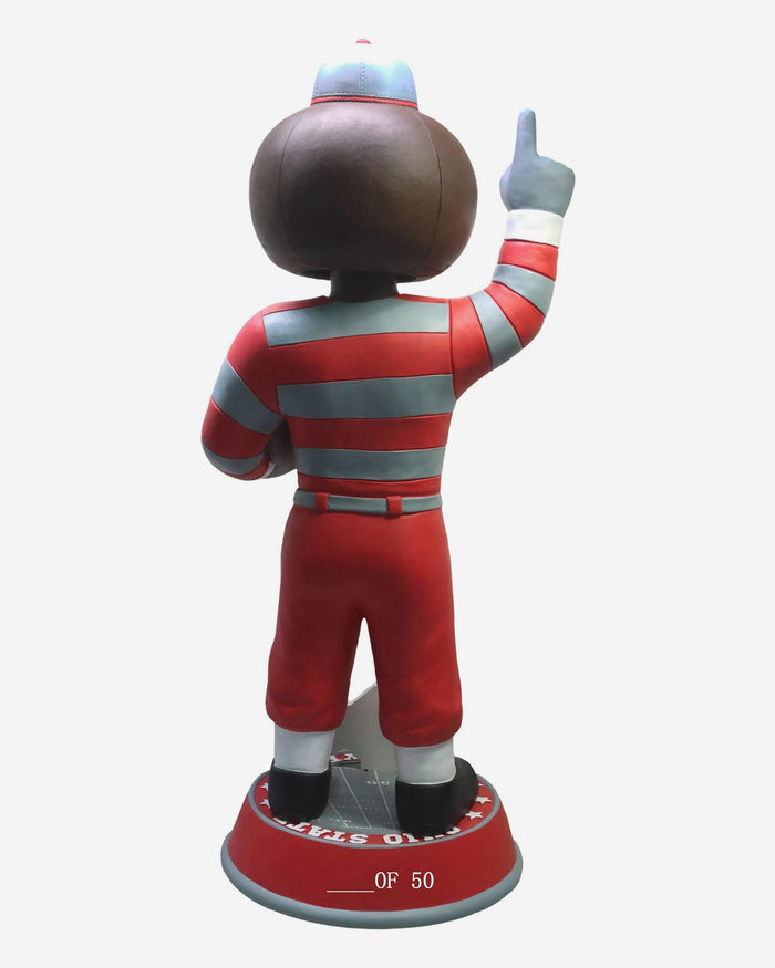 Brutus Buckeye Ohio State Buckeyes 2024 Football National Champions Mascot 3 Ft Bobblehead FOCO - FOCO.com