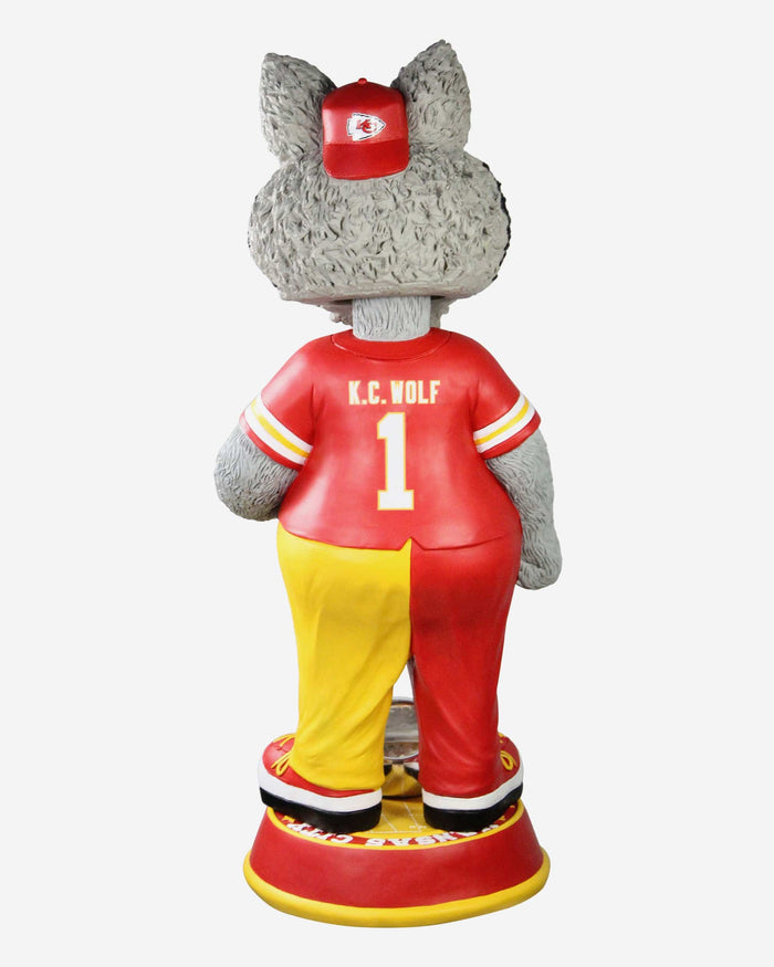 KC Wolf Kansas City Chiefs Super Bowl LVII Champions 3 Ft Mascot Bobblehead FOCO - FOCO.com