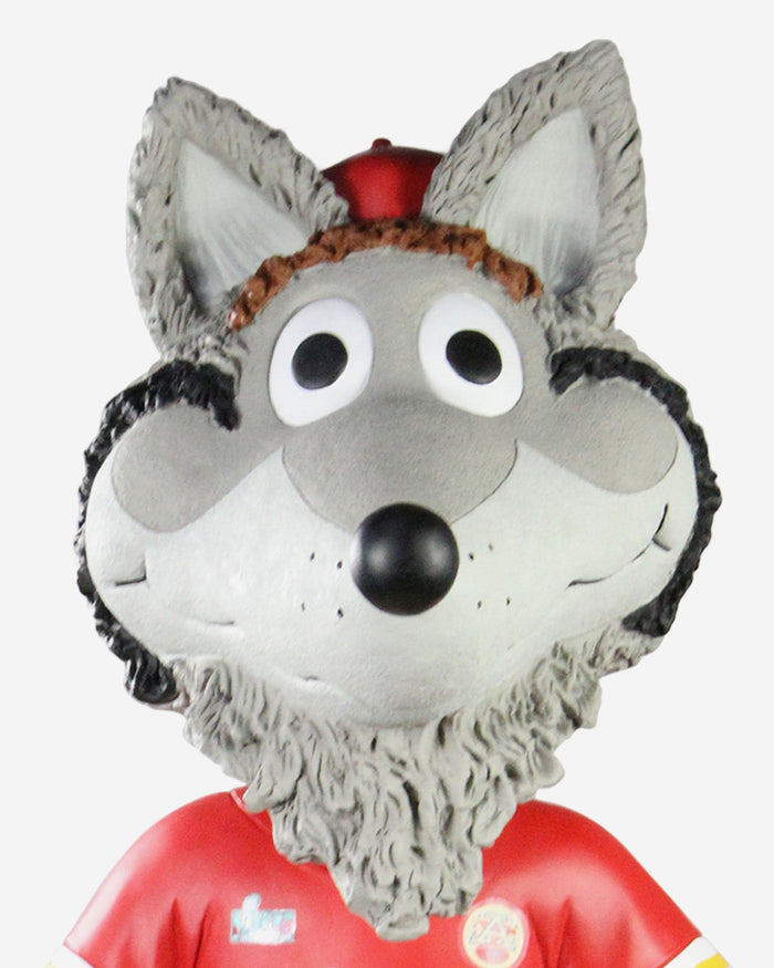 KC Wolf Kansas City Chiefs Super Bowl LVII Champions 3 Ft Mascot Bobblehead FOCO - FOCO.com