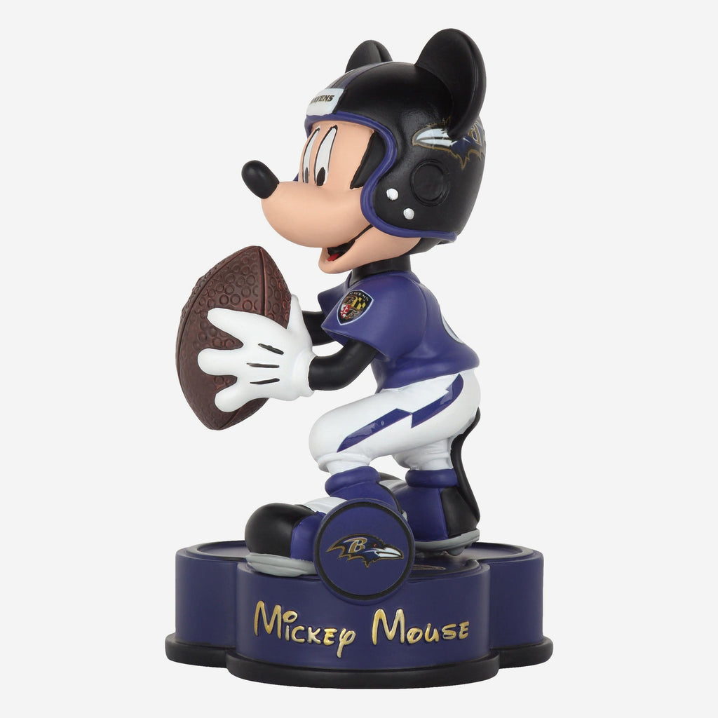 Baltimore Ravens Disney Mickey Mouse Uniform Bobblehead FOCO - FOCO.com